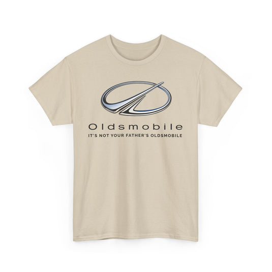 Oldsmobile It's Not Your Father's Oldsmobile Chrome Logo T-shirt