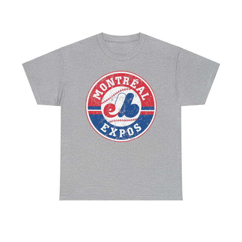 Load image into Gallery viewer, Montreal Expos Round Logo Baseball T-shirt
