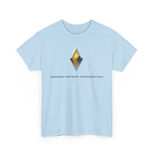 Carbon Motors Corporation Concept Police Car Diamond Logo T-shirt