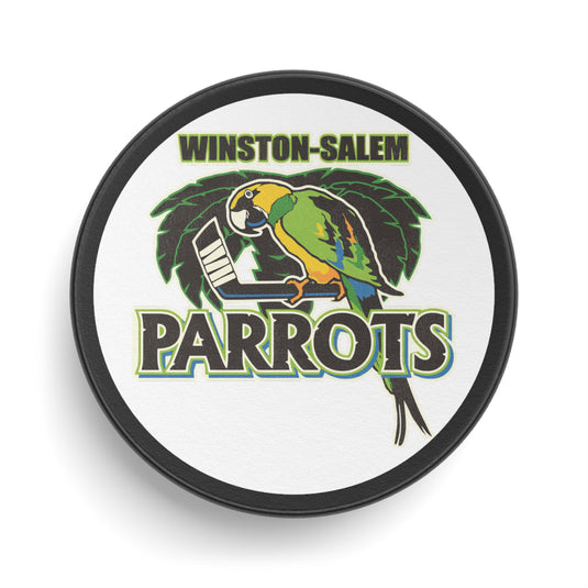 Winston-Salem Parrots North Carolina Hockey Puck