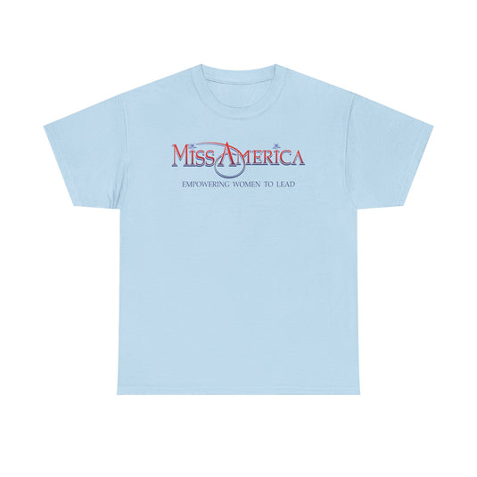 Miss America Empowering Women To Lead T-Shirt Pageant Logo Tee