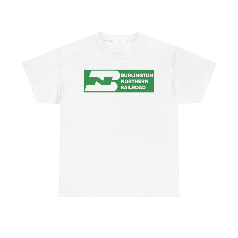 Load image into Gallery viewer, Burlington Northern Railroad Vintage Train Railway Logo T-Shirt
