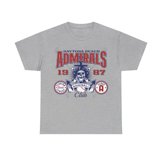 Daytona Beach Admirals Florida Baseball Team T-shirt