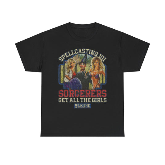 Spellcasting 101 Sorcerers Get All the Girls 1990 Adventure Video Game T-shirt