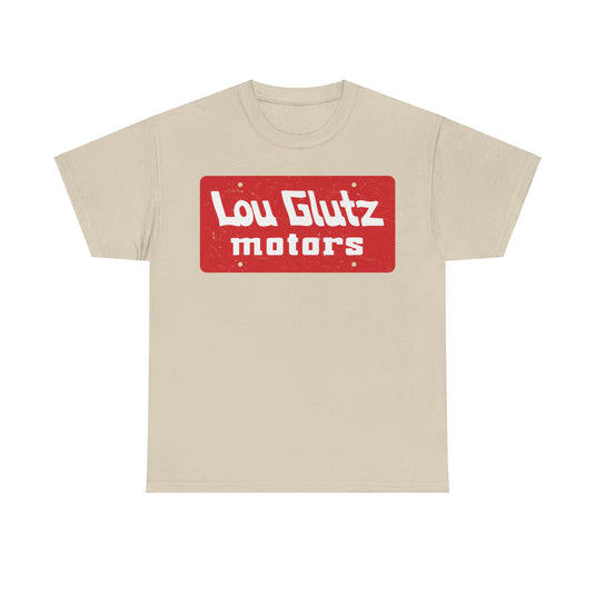 Lou Glutz Motors Car Dealership Nostalgic T-shirt