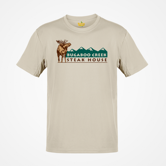 Bugaboo Creek Steak House T-Shirt - Steakhouse Industry Defunct Logo Tee