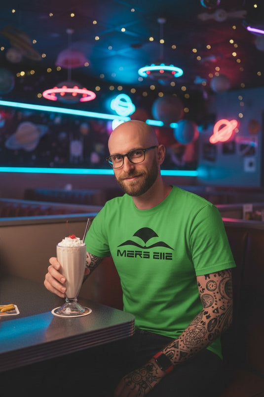 Mars 2112 T-Shirt - Theme Restaurant Industry Defunct Logo Tee