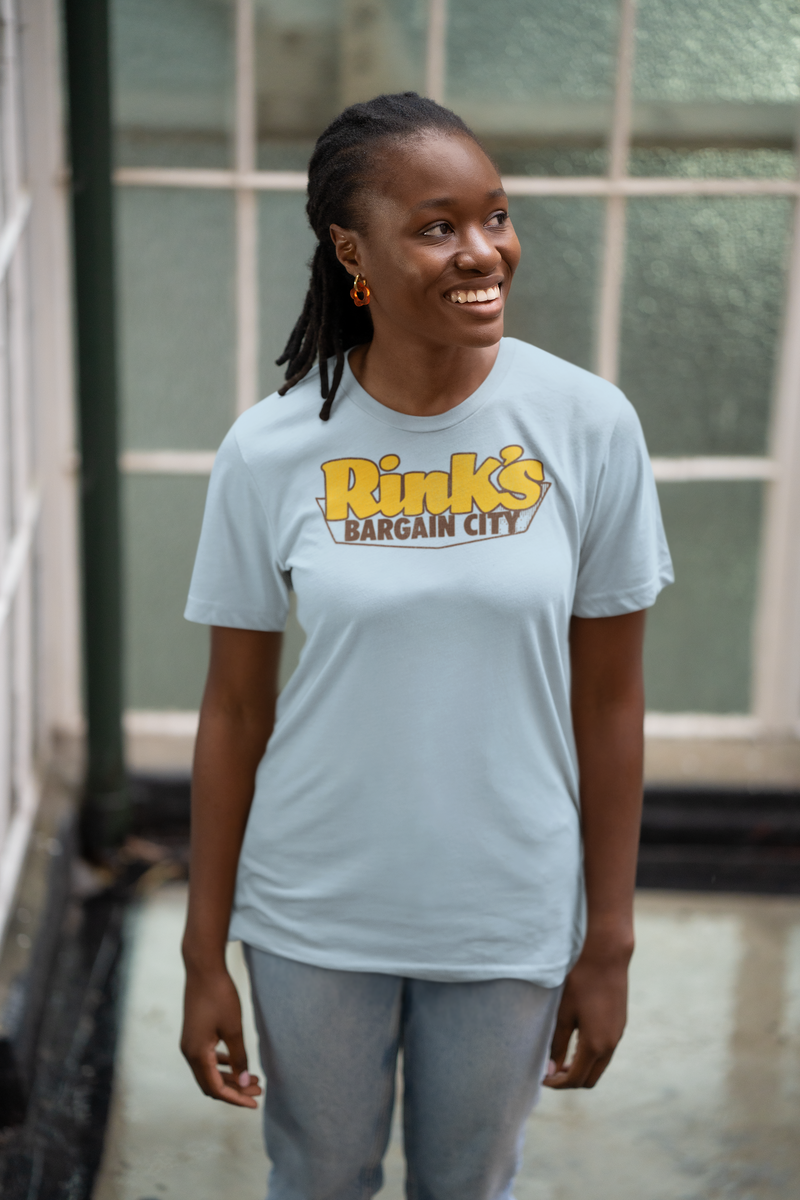 Load image into Gallery viewer, Rinks Bargain City Cincinnati Discount Store Retro Nostalgic T-shirt
