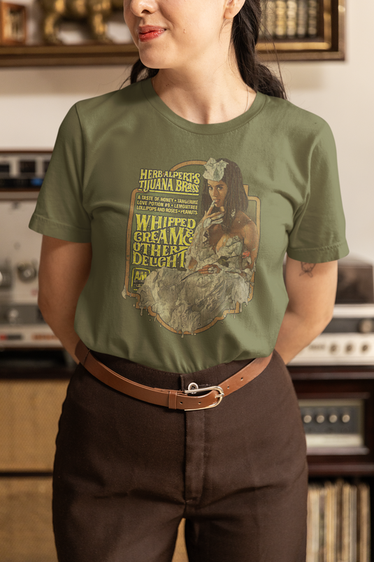 Whipped Cream & Other Delights 1965 Herb Alpert Tijuana Brass California T-shirt
