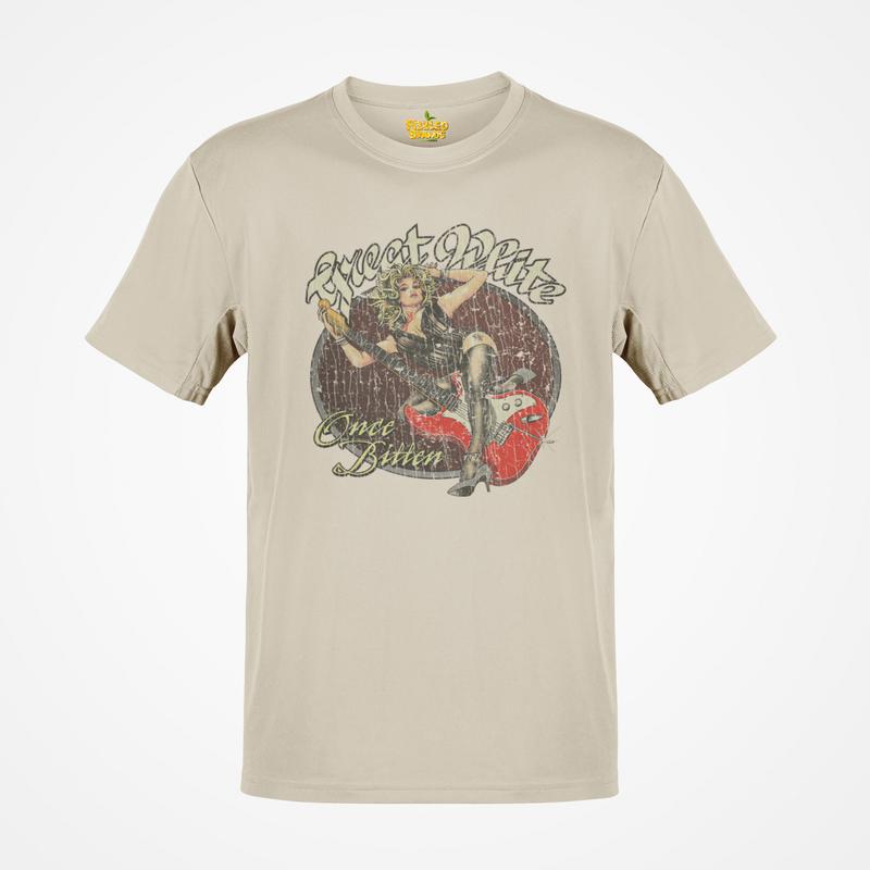 Load image into Gallery viewer, Once Bitten 1987 Great White Music Album T-shirt
