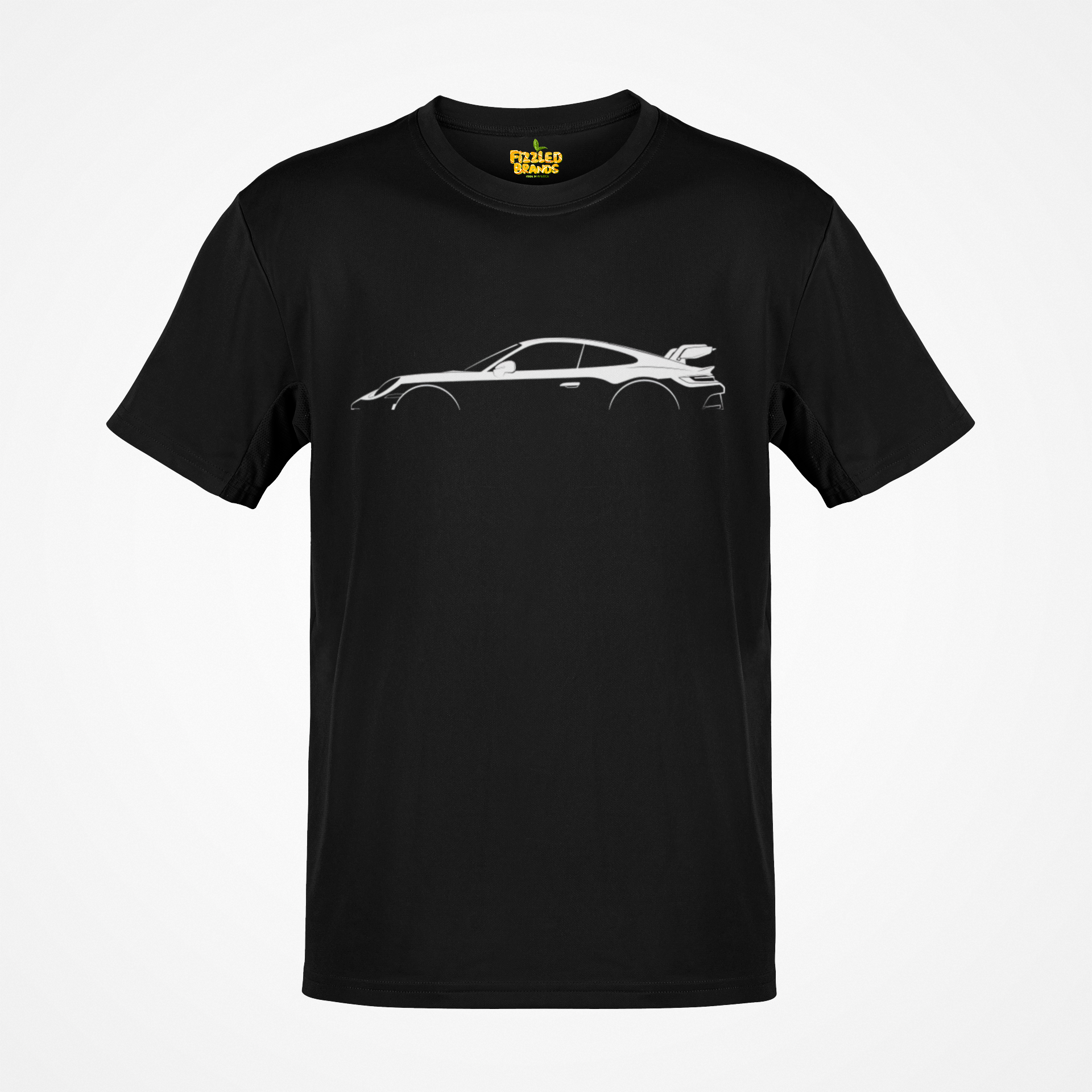 Porsche 911 GT3 992 Silhouette Car T-shirt – Fizzled Brands