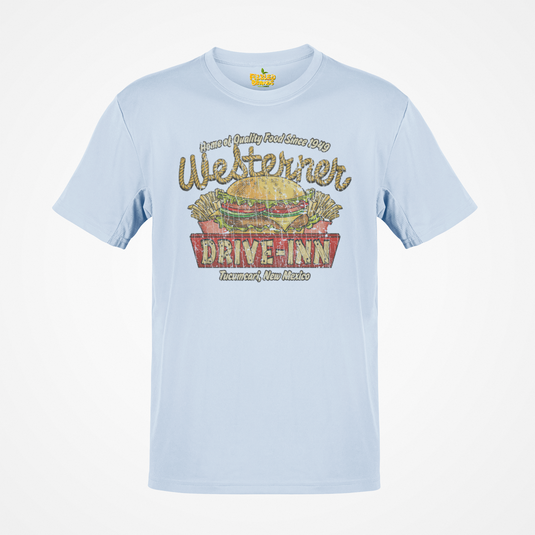 Westerner Drive-Inn 1949 Tucumcari New Mexico Diner Fast Food Restaurant T-shirt