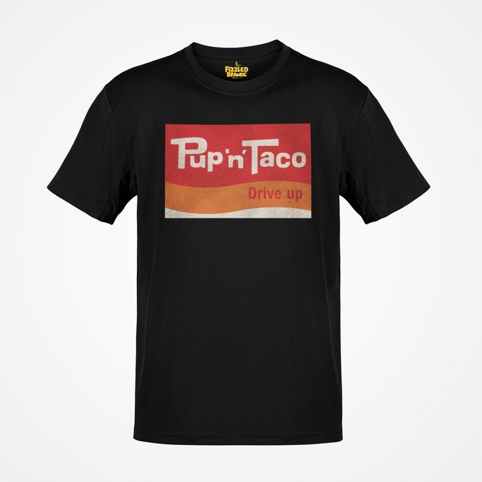 Pup N Taco Fast Food Restaurant Retro Nostalgic T-shirt