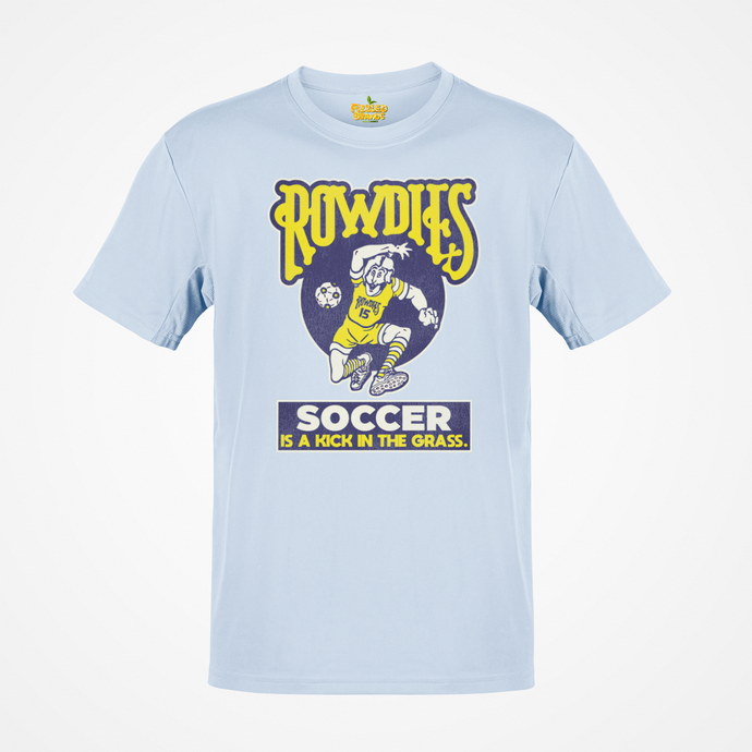 Tampa Bay Rowdies Soccer is a Kick in the Grass Retro Nostalgic T-shirt