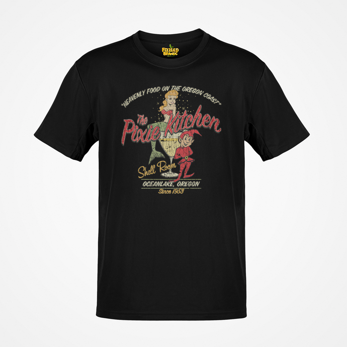The Pixie Kitchen 1953 Oregon Restaurant Nostalgic T-shirt