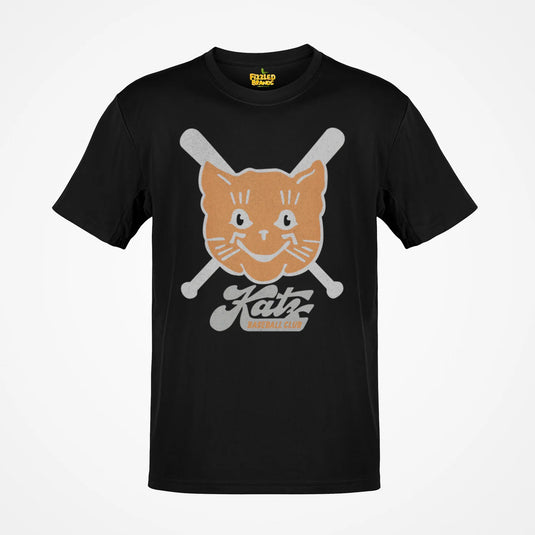 Kansas City Katz Logo Nostalgic Retro Baseball Team T-shirt