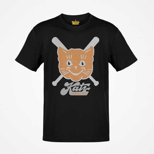 Kansas City Katz Logo Nostalgic Retro Baseball Team T-shirt