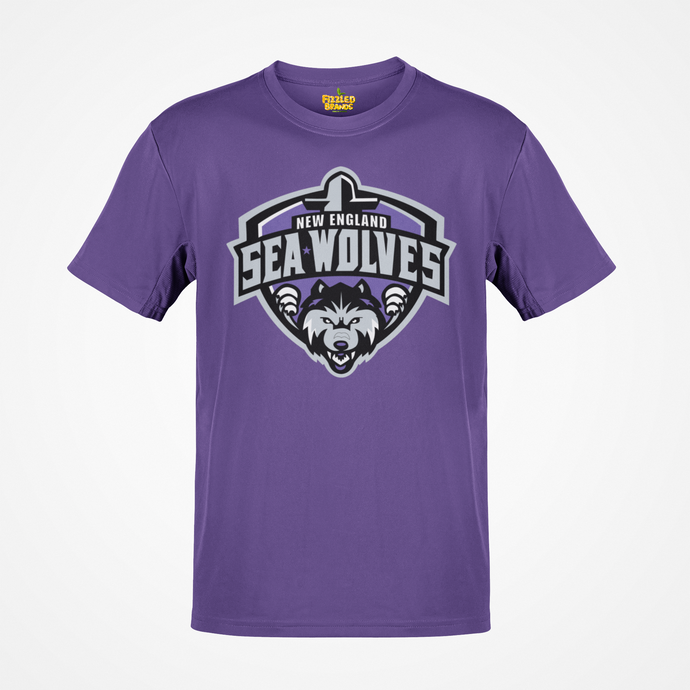 New England Sea Wolves Arena Football League 1999-2000 T-shirt