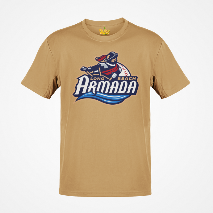 Long Beach Armada Golden Baseball League 2005-2009 California T-shirt