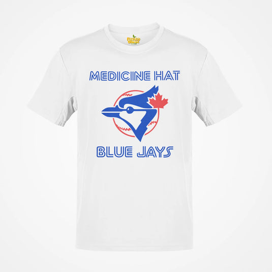 Medicine Hat Alberta Blue Jays Canada Baseball 1978-2002 T-shirt
