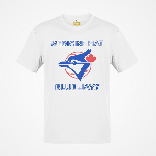 Medicine Hat Alberta Blue Jays Canada Baseball 1978-2002 T-shirt