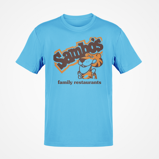 Sambo's T-Shirt - Family Restaurant Industry Bankrupt Logo Tee