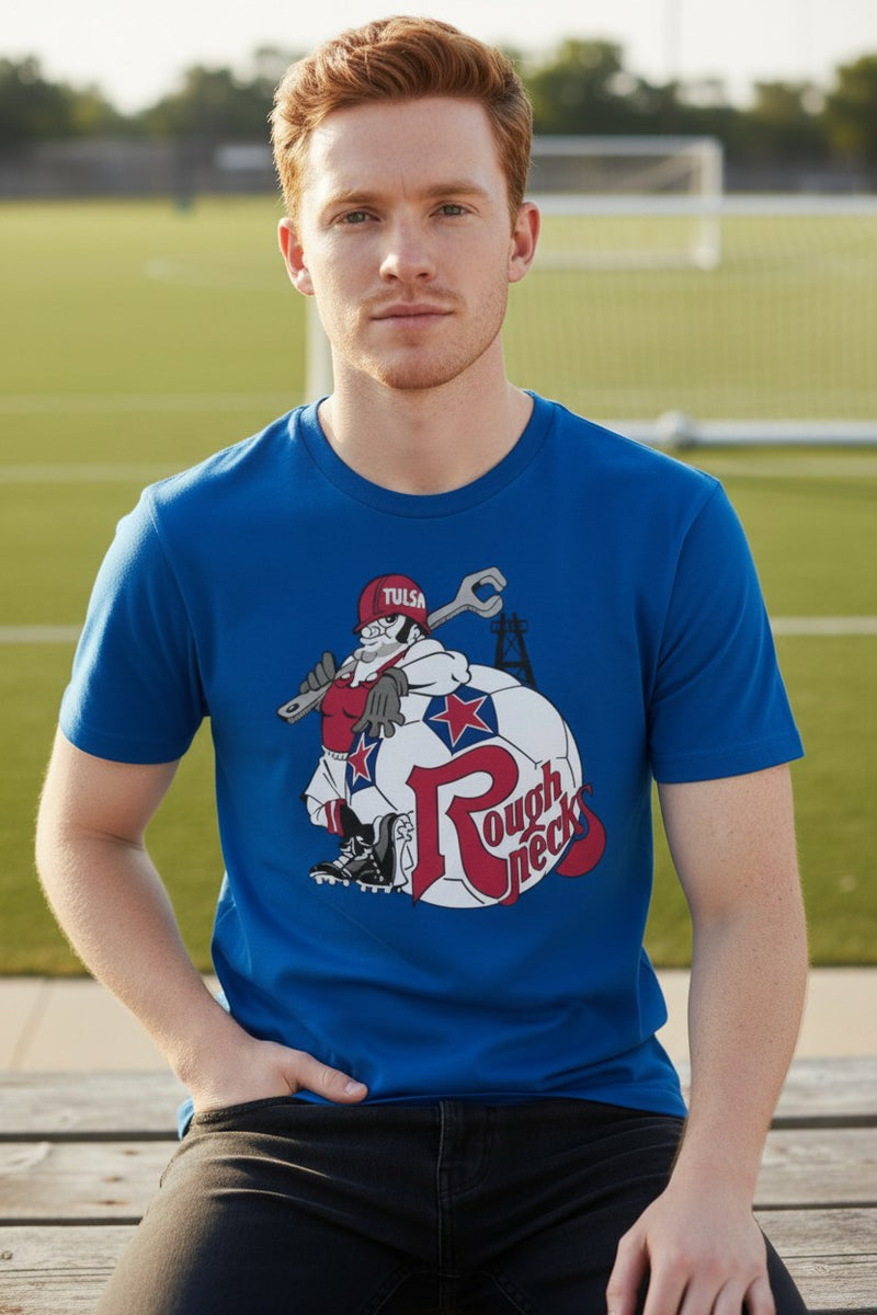 Load image into Gallery viewer, Tulsa Roughnecks Oklahoma Soccer 1978-1984 T-shirt
