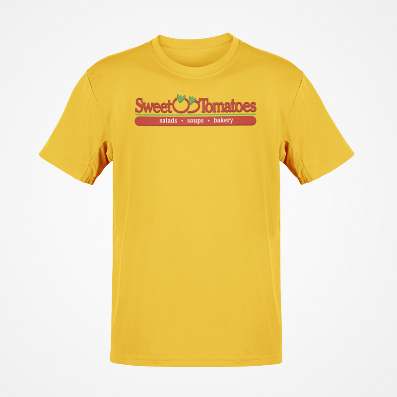 Load image into Gallery viewer, Sweet Tomatoes T-Shirt - Buffet Restaurant Industry Defunct Logo Tee
