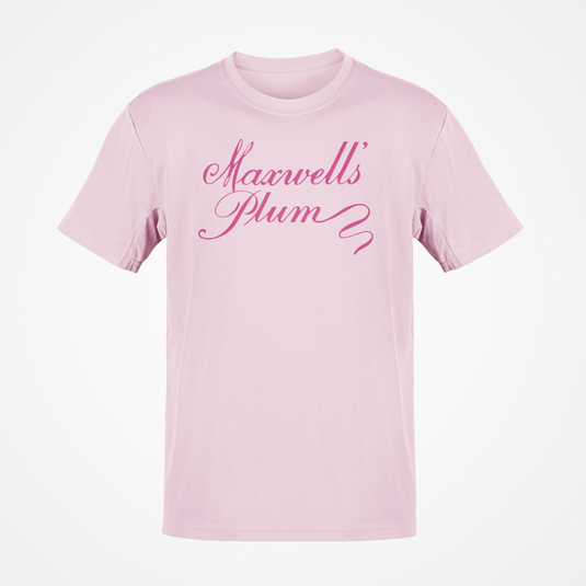 Maxwell's Plum T-Shirt - Restaurant Industry Defunct Logo Tee