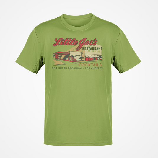 Little Joe's Restaurant T-Shirt - Dining Industry Bankrupt Logo Tee