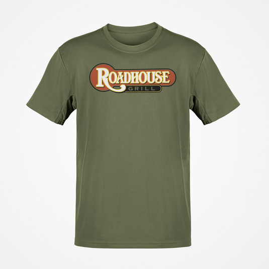 Roadhouse Grill T-Shirt - Restaurant Industry Bankrupt Logo Tee