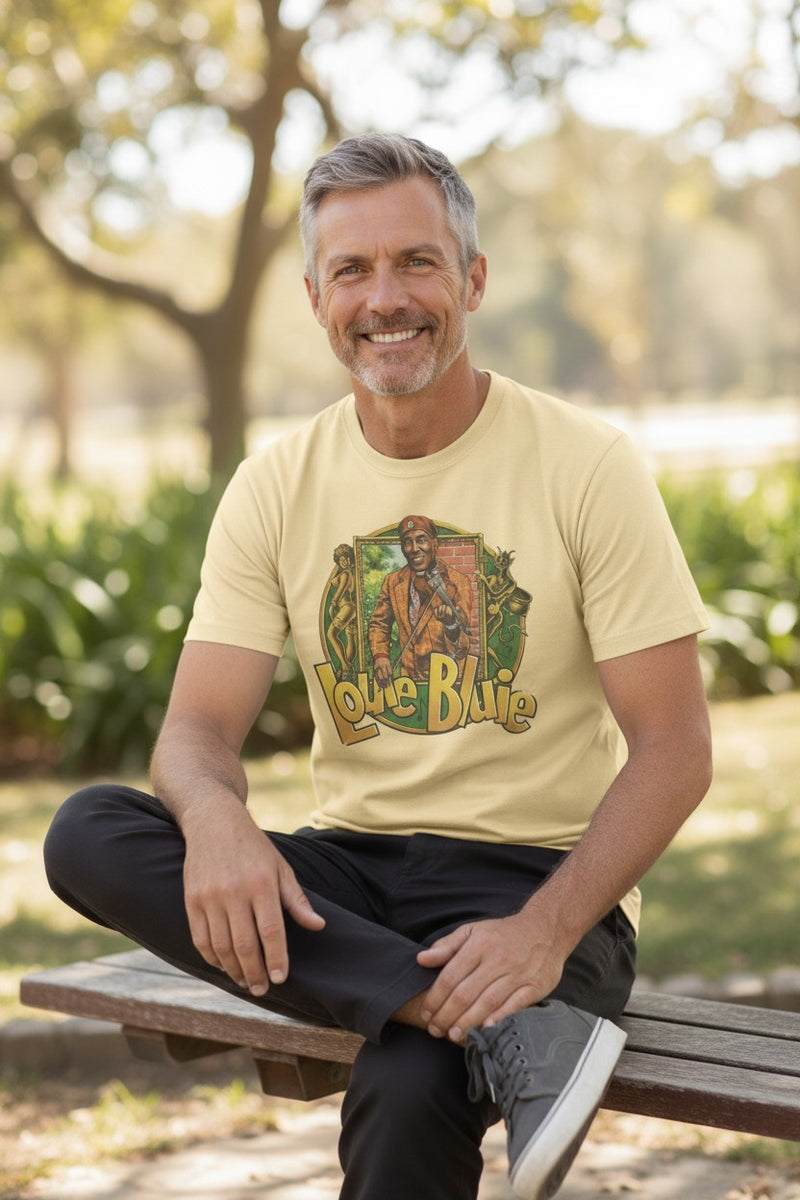 Load image into Gallery viewer, Howard Armstrong Louie Bluie Music T-shirt

