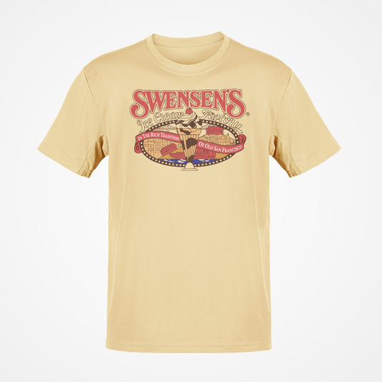 Swensen's Ice Cream T-Shirt - Ice Cream Industry Defunct Logo Tee
