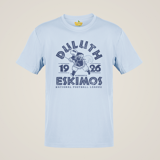 Duluth Eskimos Minnesota 1926 Nostalgic Retro Football T-shirt – Fizzled Brands
