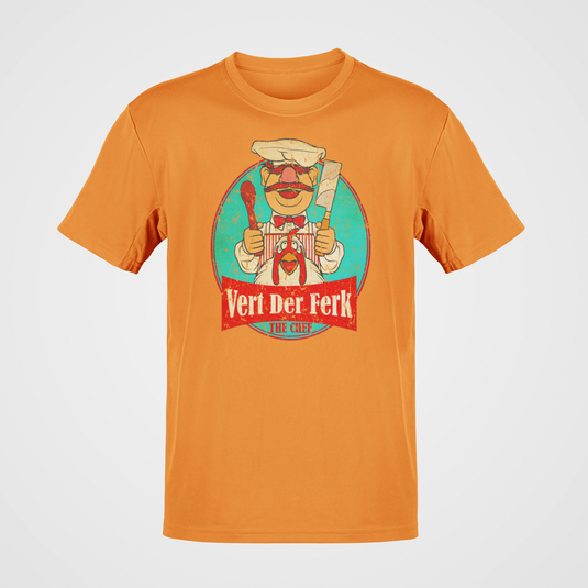 Vert Der Ferk Swedish Chef Funny T-shirt