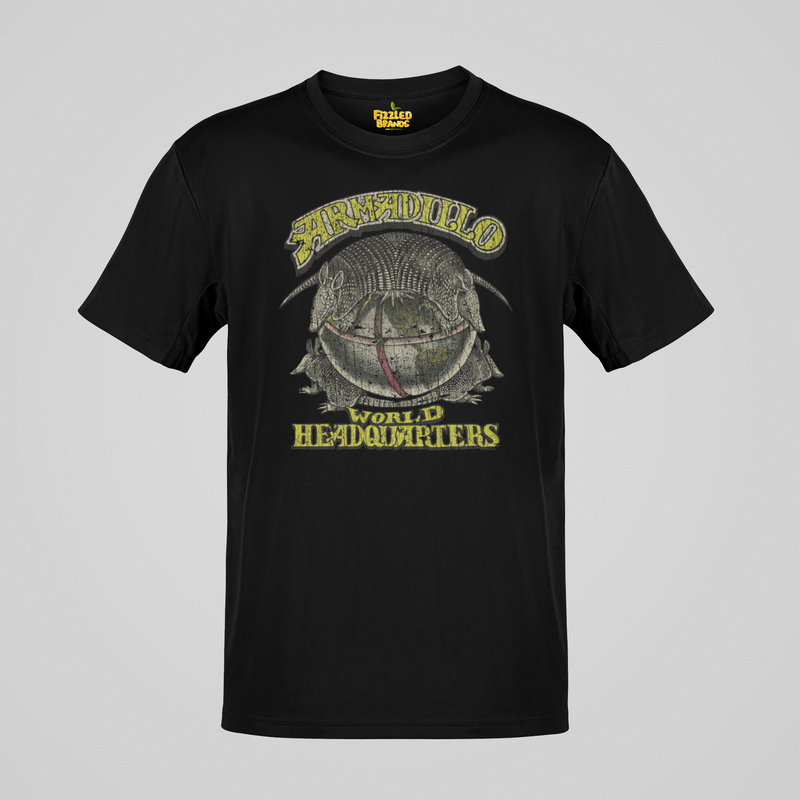 Load image into Gallery viewer, Armadillo Dillo World Headquarters 1970 Music Hall T-shirt
