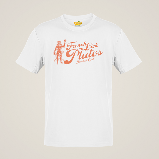 French Lick Plutos Nostalgic Retro Baseball Team T-shirt