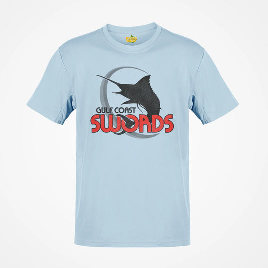 Gulf Coast Swords Hockey Team Nostalgic Logo T-shirt