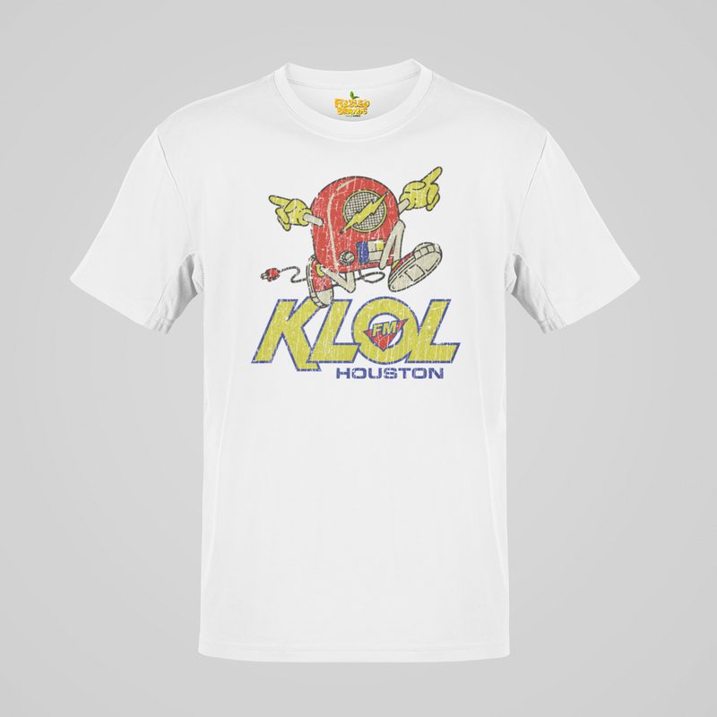 Load image into Gallery viewer, KLOL FM Houston 1970 Radio Station Nostalgic T-shirt
