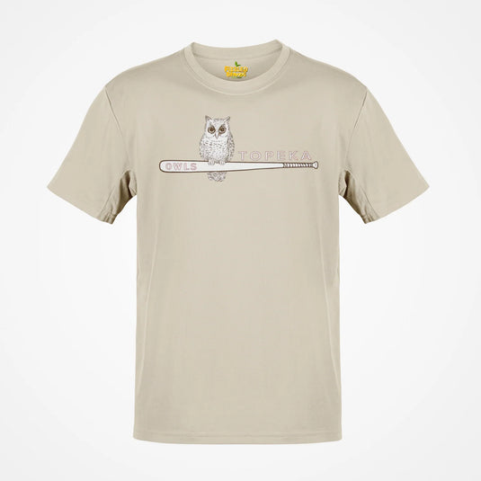 Topeka Owls Minor League Nostalgic Retro Baseball Team T-shirt