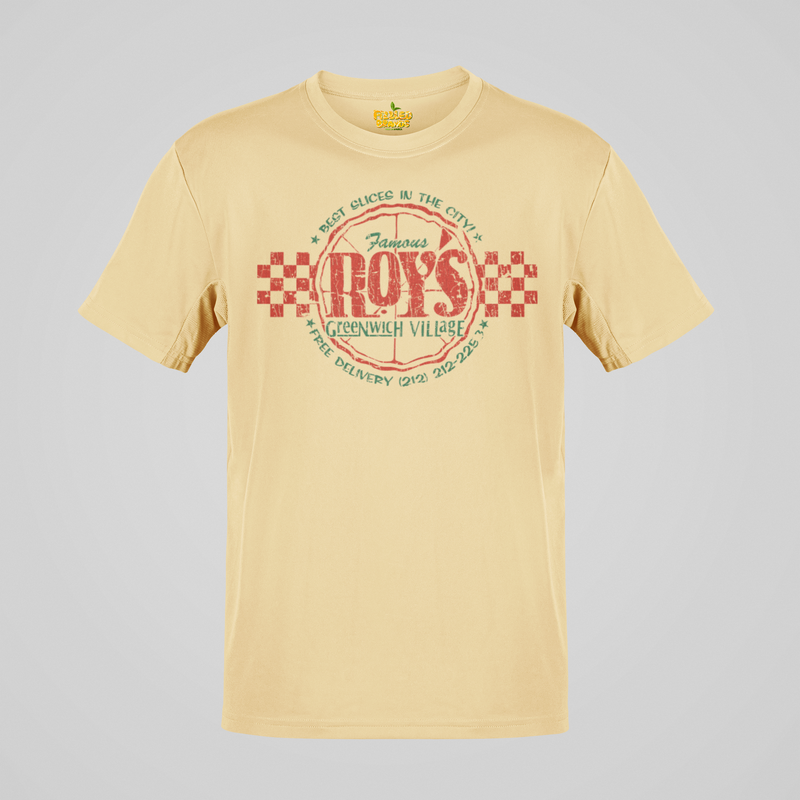 Load image into Gallery viewer, Famous Roys Pizza 1991 Restaurant Distressed Print T-shirt
