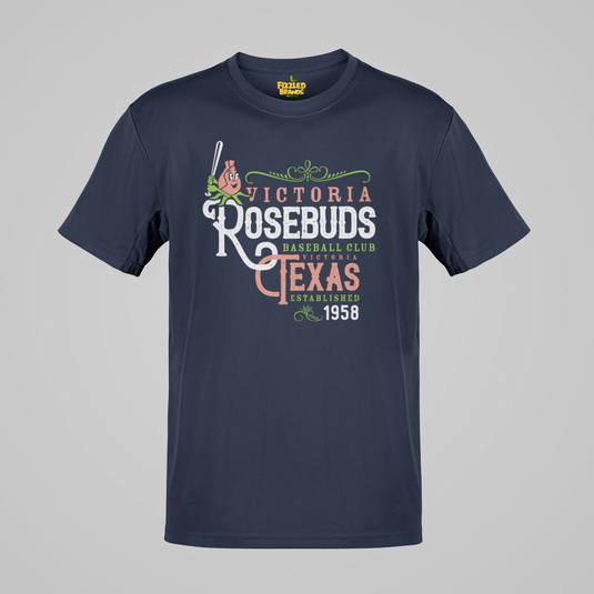 Victoria Rosebuds Texas Baseball Team T-shirt