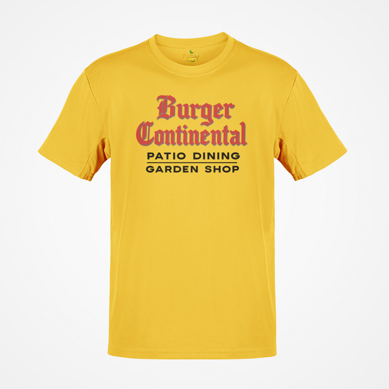 Load image into Gallery viewer, Burger Continental T-Shirt - Casual Dining Industry Defunct Logo Tee
