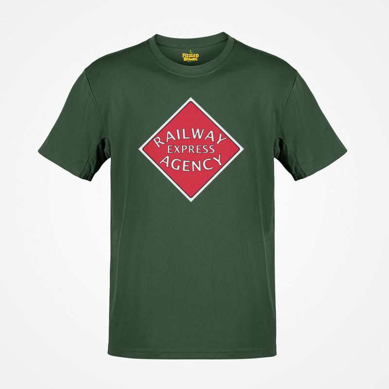 Load image into Gallery viewer, Railway Express Agency Railroad Retro Nostalgic T-shirt
