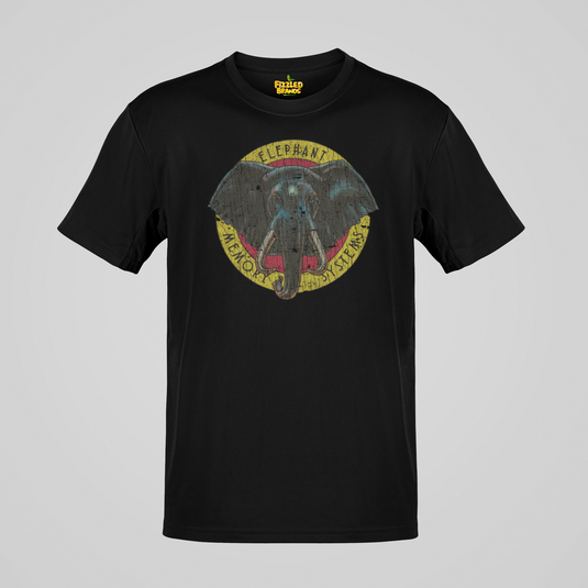 Elephant Memory Systems 1980 Distressed Print T-shirt