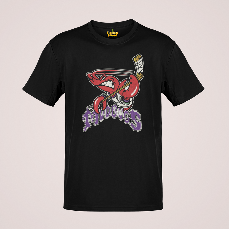 Load image into Gallery viewer, Bossier-Shreveport Mudbugs Hockey Team Logo T-shirt
