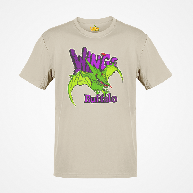 Load image into Gallery viewer, Buffalo Wings Roller Hockey Nostalgic Logo T-shirt
