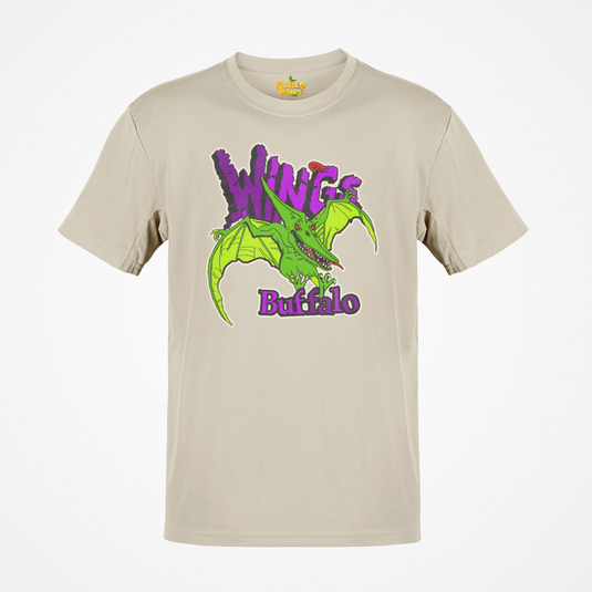 Buffalo Wings Roller Hockey Nostalgic Logo T-shirt