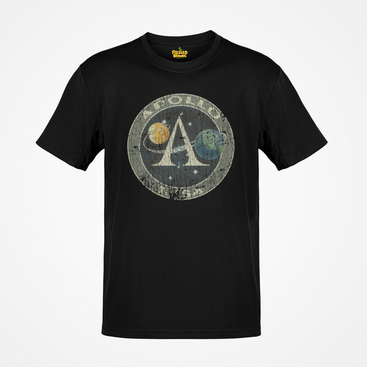Apollo Project 1961 NASA Distressed Print T-shirt