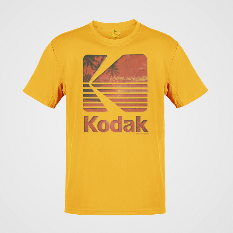 Load image into Gallery viewer, Kodak Moments Nostalgic Retro Throwback Logo T-shirt
